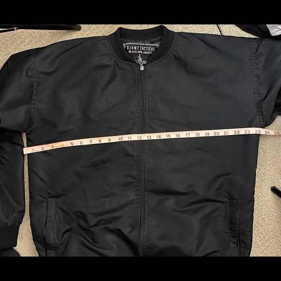 Giant Tactical Black Ops Jacket Size Large Rare - Picture 6 of 6
